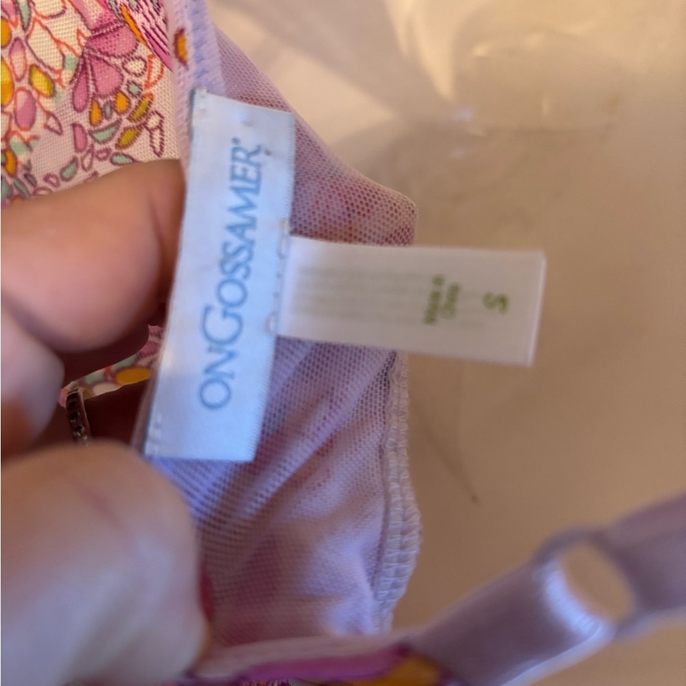 Y2K floral sheer nightgown Sm - Picture 4 of 5